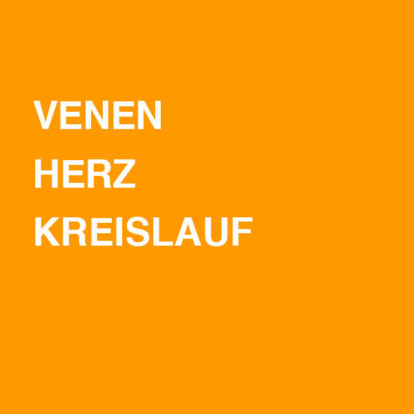 Venen / Herz / Kreislauf